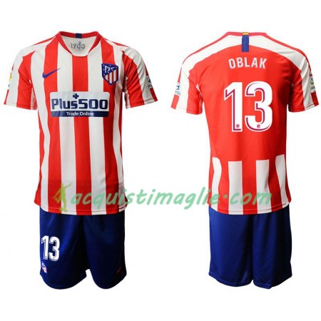 Divisa di Calcio Atlético Madrid OBLAK 13 Bambino Prima 2019/2020
